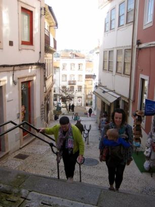 Backbreaker steps, Rua Quebra Costas, Coimbra