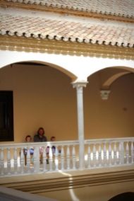 Courtyard Picasso Malaga Andalucia