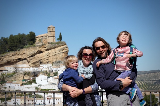 Topsy Turvy Tribe, a family day out in Montefrio, Granada, Andalucia, Spain