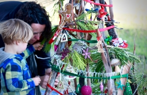 Our Eco Friendly Christmas Tree by Topsy Turvy Tribe