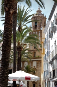Plaza de la Cathedral, Cadiz, Andalucia, Spain